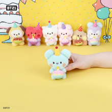 BT21 Minini Official Plush Keyring Happy Time