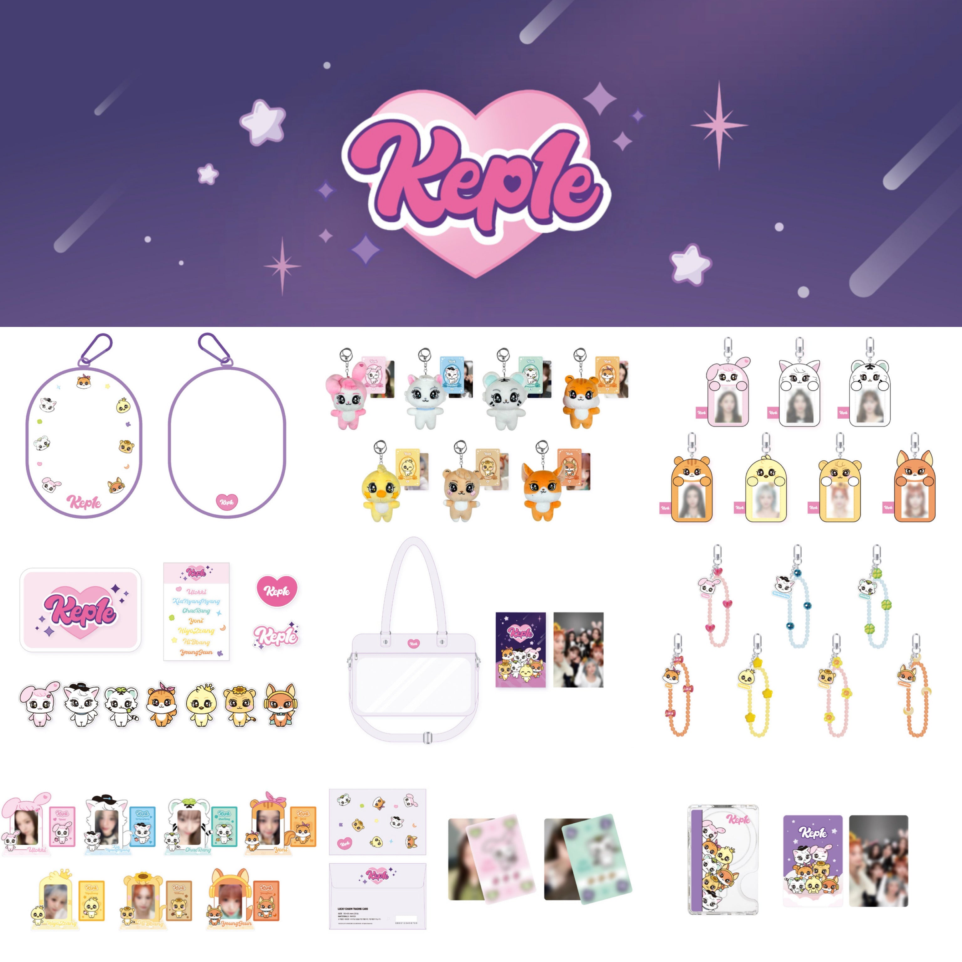 Kep1er イェソ アクリルキーホルダー 確認用 Kep1er Character Kep1e Official MD – K-STAR