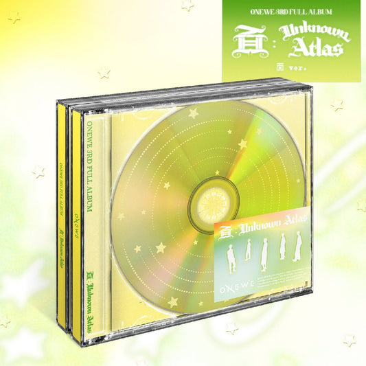 ONEWE - 面 : UNKNOWN ATLAS EP 3rd Full Album 面 Ver