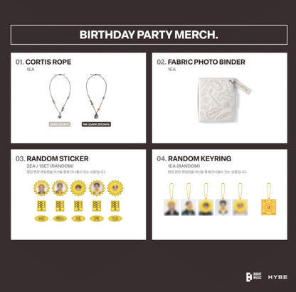 CORTIS 2026 TOUR PUT YOUR PHONE DOWN BIRTHDAY PARTY Pop Up Official MD