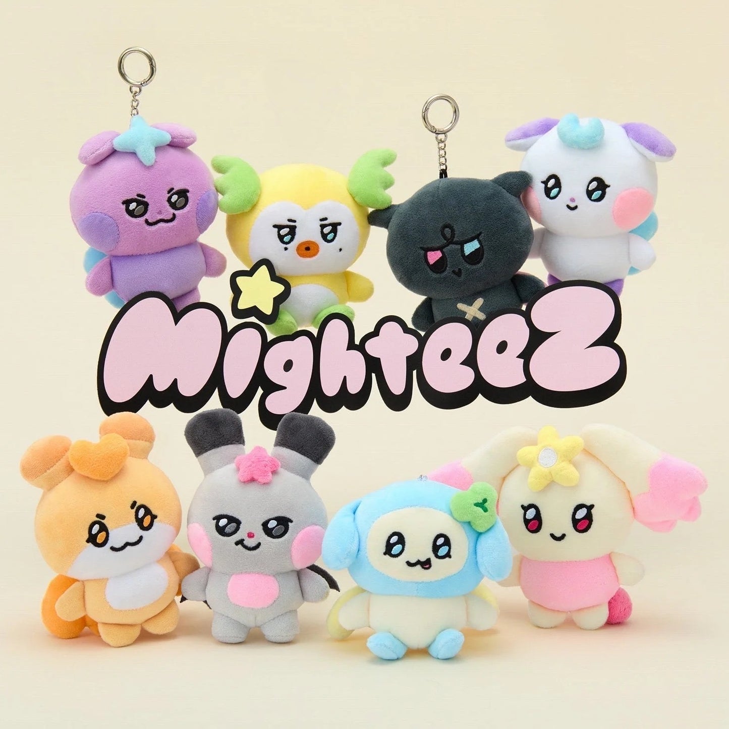 ATEEZ x Line Friends Official MIGHTEEZ Plush Doll
