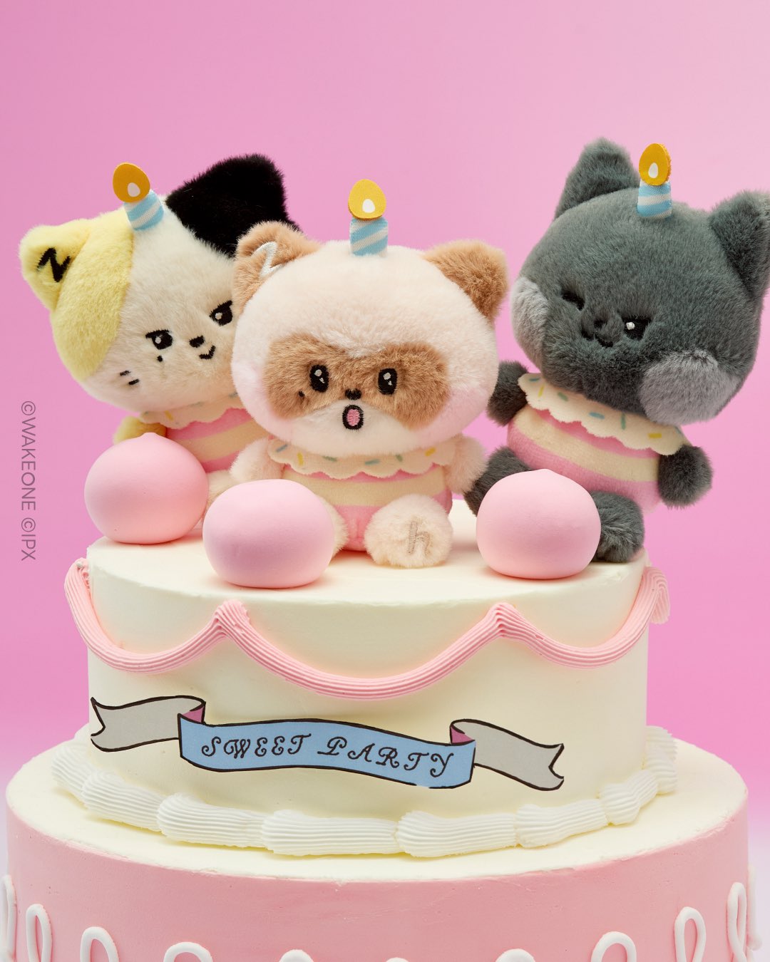 ZEROBASEONE ZB1 Zeroni Home Party Cake Plush Doll