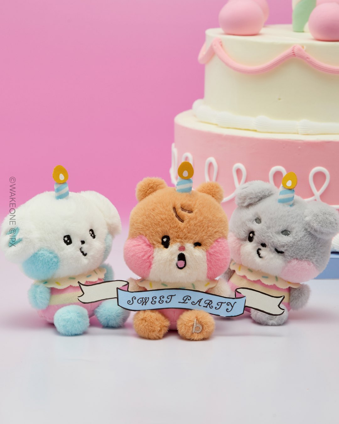 ZEROBASEONE ZB1 Zeroni Home Party Cake Plush Doll