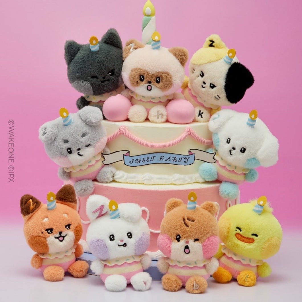 ZEROBASEONE ZB1 Zeroni Home Party Cake Plush Doll