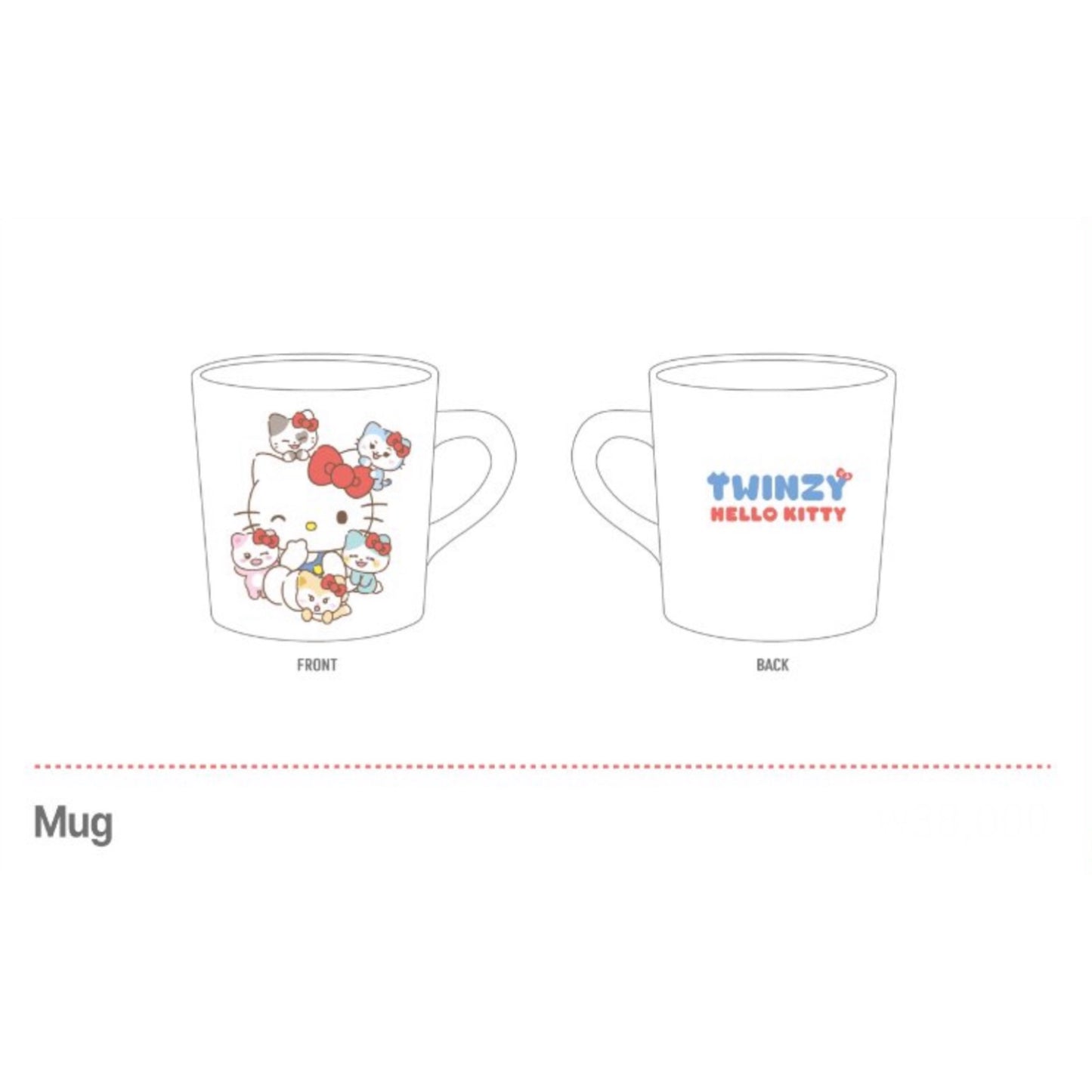 ITZY TWINZY x HELLO KITTY Official MD (Pre Order)