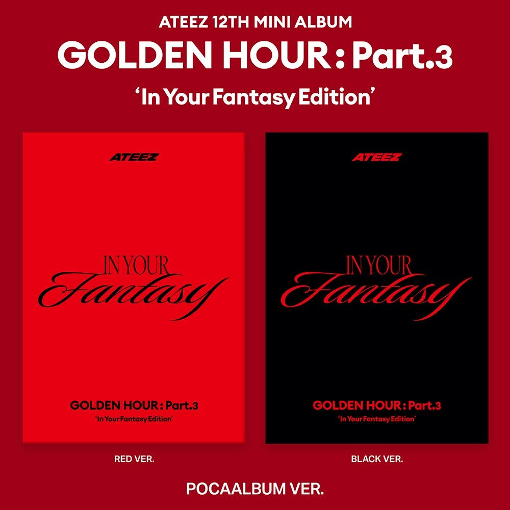 ATEEZ - GOLDEN HOUR : PART 3 IN YOUR FANTASY Edition POCA Ver