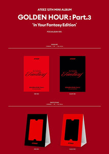 ATEEZ - GOLDEN HOUR : PART 3 IN YOUR FANTASY Edition POCA Ver