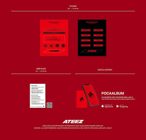 ATEEZ - GOLDEN HOUR : PART 3 IN YOUR FANTASY Edition POCA Ver