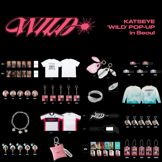 KATSEYE WILD Pop Up in Seoul Official MD