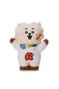 BT21 JAPAN Official Music Festival Plush Doll with Mini Light Stick Keyring