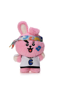 BT21 JAPAN Official Music Festival Plush Doll with Mini Light Stick Keyring
