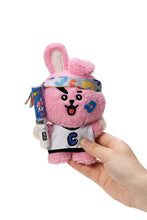 BT21 JAPAN Official Music Festival Plush Doll with Mini Light Stick Keyring