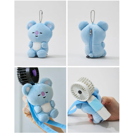 BT21 Official 2Way Plush Holder Keyring Travel