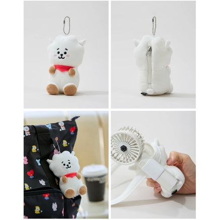 BT21 Official 2Way Plush Holder Keyring Travel