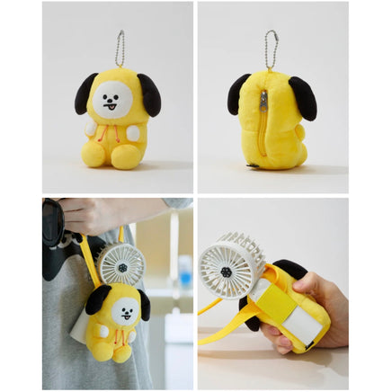 BT21 Official 2Way Plush Holder Keyring Travel