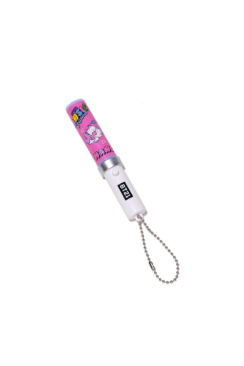 BT21 JAPAN Official Music Festival Mini Light Stick Keyring