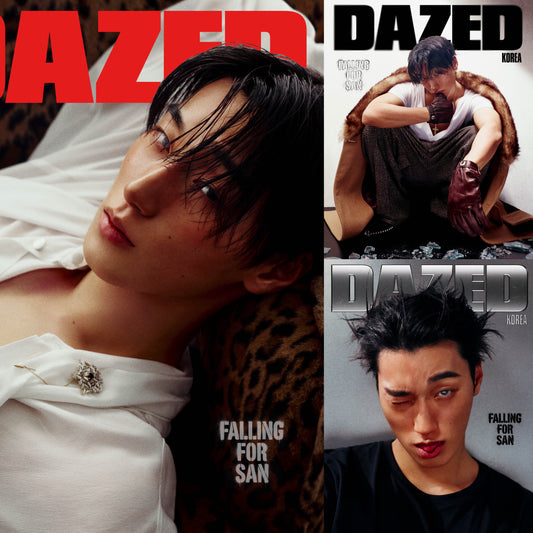 DAZED & CONFUSED Korea Magazine ATEEZ SAN Cover September 2026