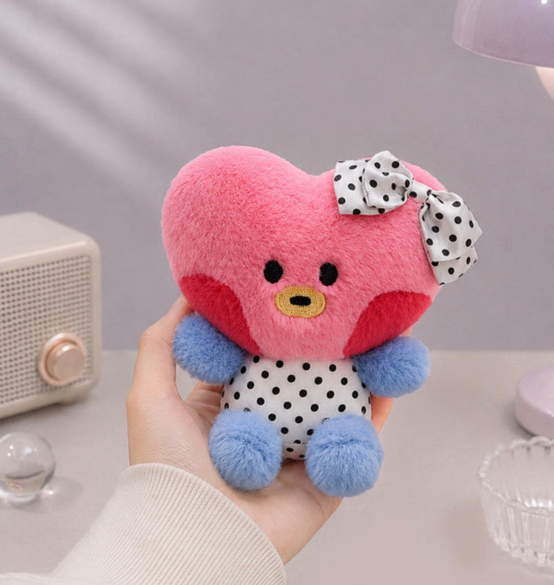 BT21 Official DOT RIBBON Doll Keyring