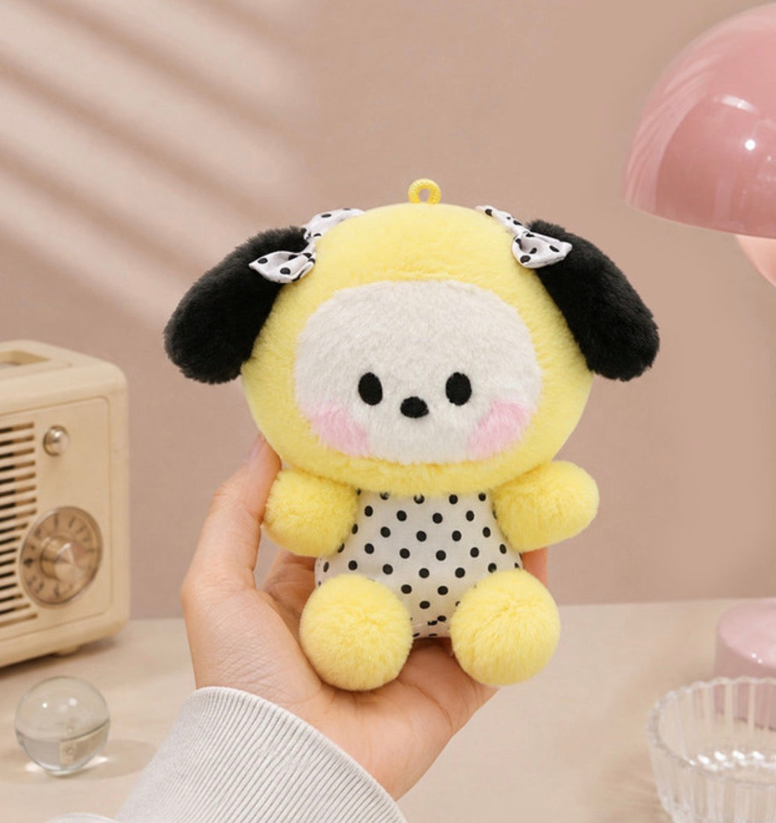 BT21 Official DOT RIBBON Doll Keyring