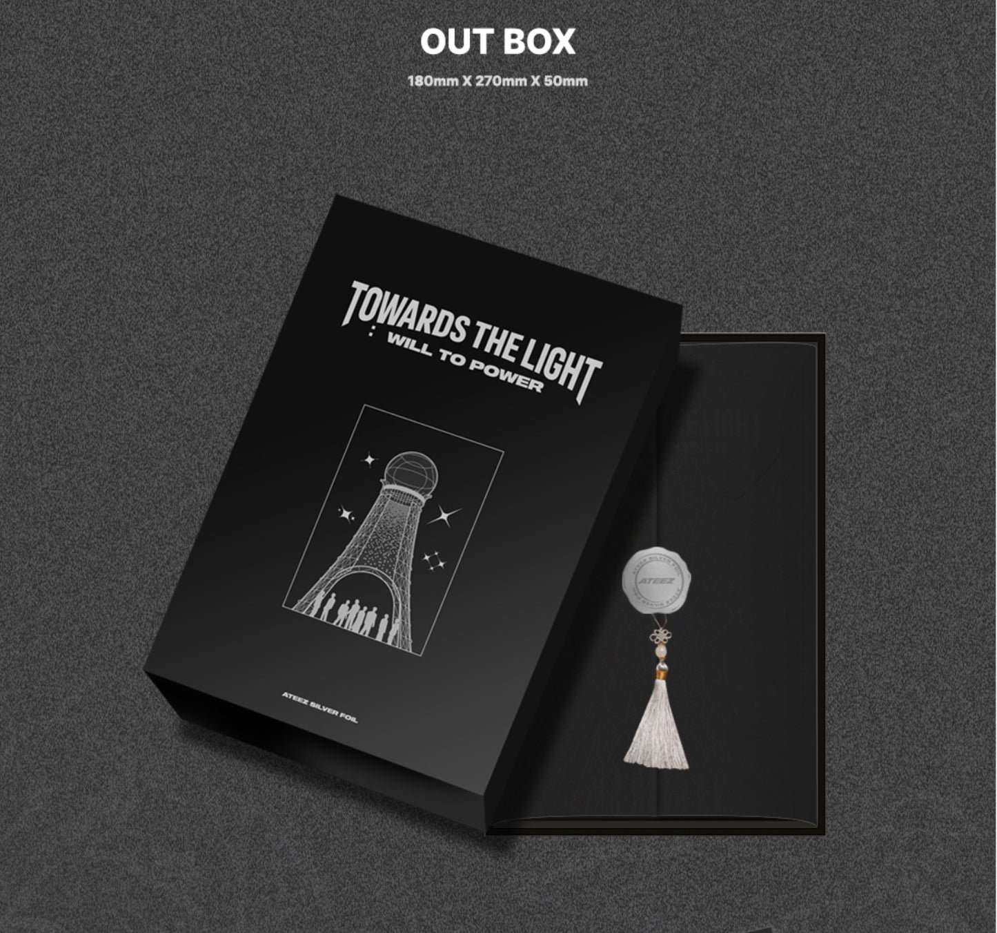 ATEEZ Towards The Light : Will To Power Silver Foil MD Collection Pack