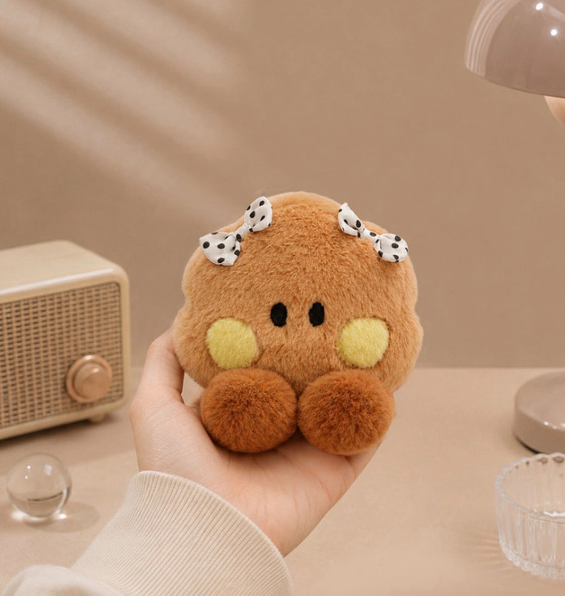 BT21 Official DOT RIBBON Doll Keyring