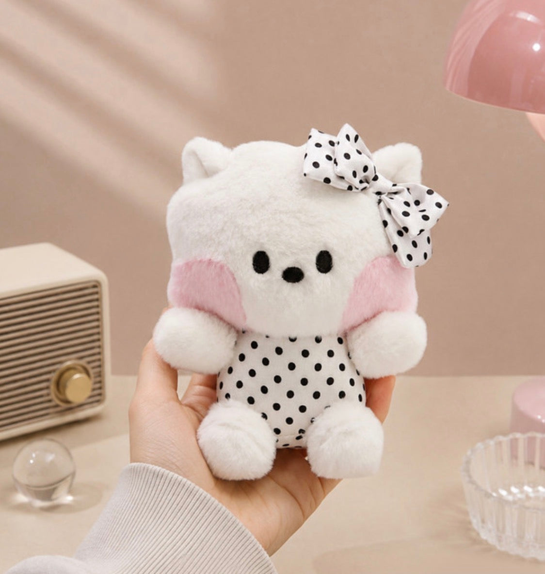 BT21 Official DOT RIBBON Doll Keyring