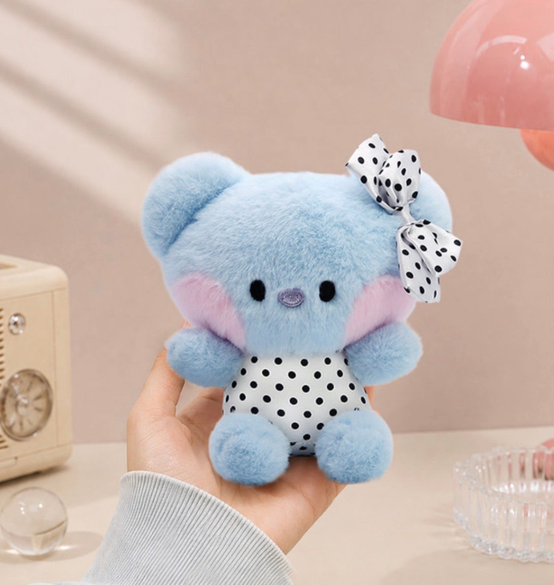 BT21 Official DOT RIBBON Doll Keyring