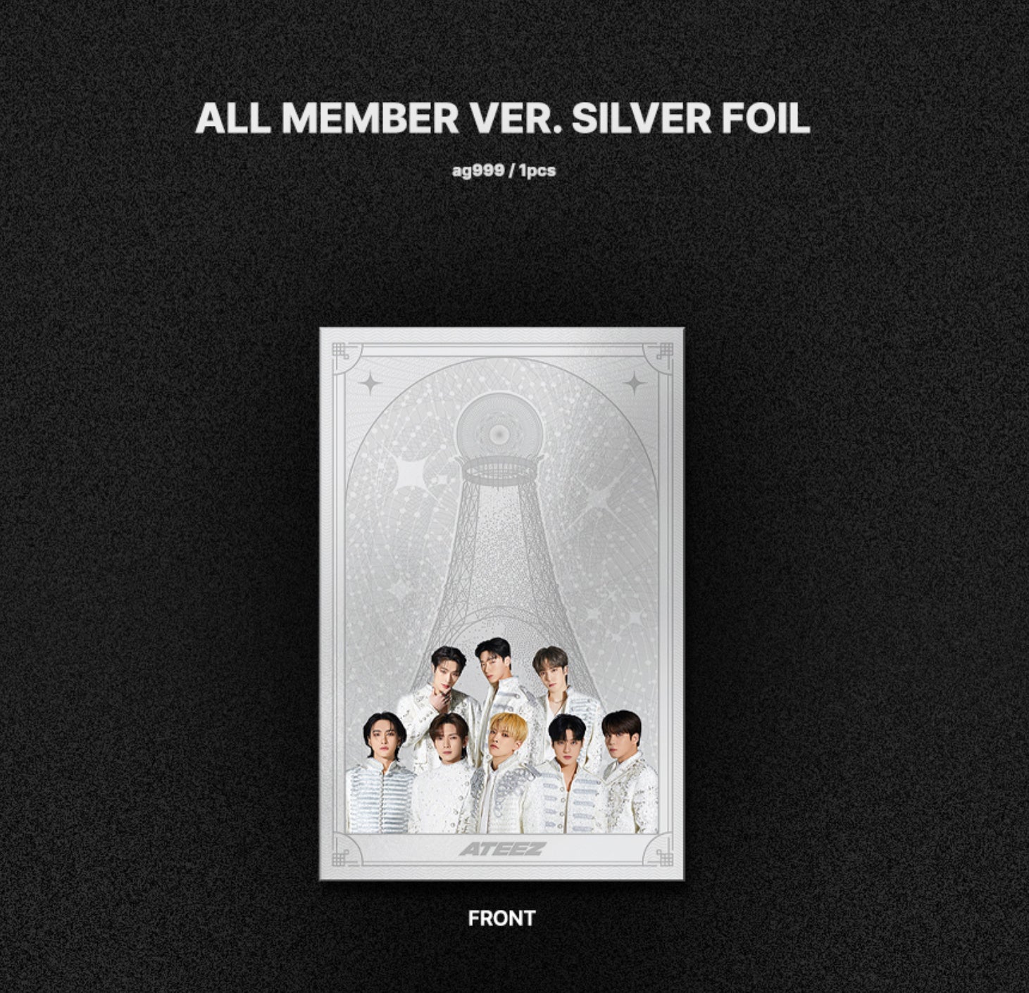 ATEEZ Towards The Light : Will To Power Silver Foil MD Collection