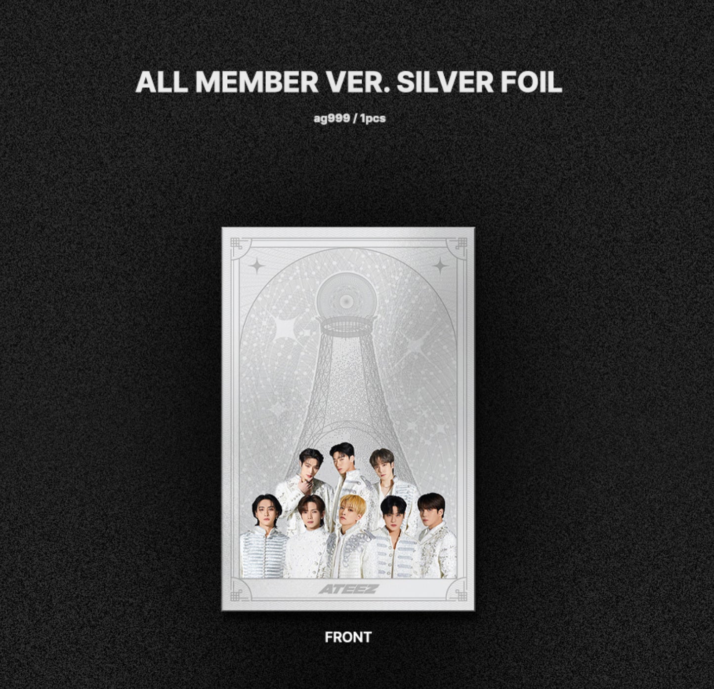 ATEEZ Towards The Light : Will To Power Silver Foil MD Collection Pack