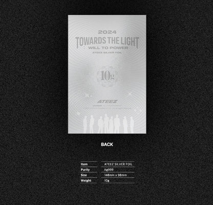 ATEEZ Towards The Light : Will To Power Silver Foil MD Collection Pack