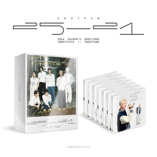 ENHYPEN 25-21 Official 2026 Season’s Greetings