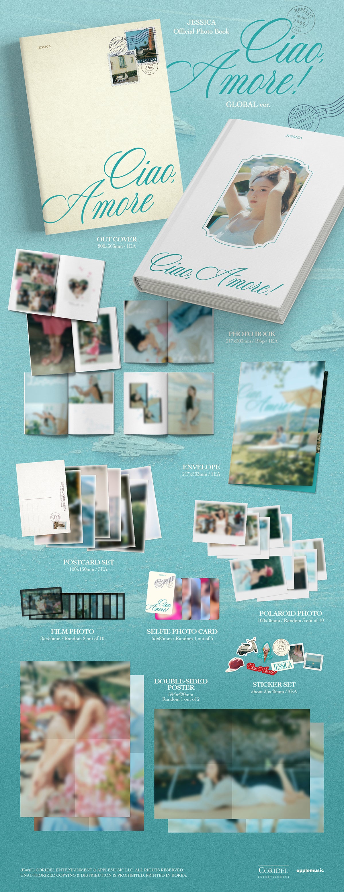 JESSICA CIAO AMORE! 2026 Official Photo Book GLOBAL Ver