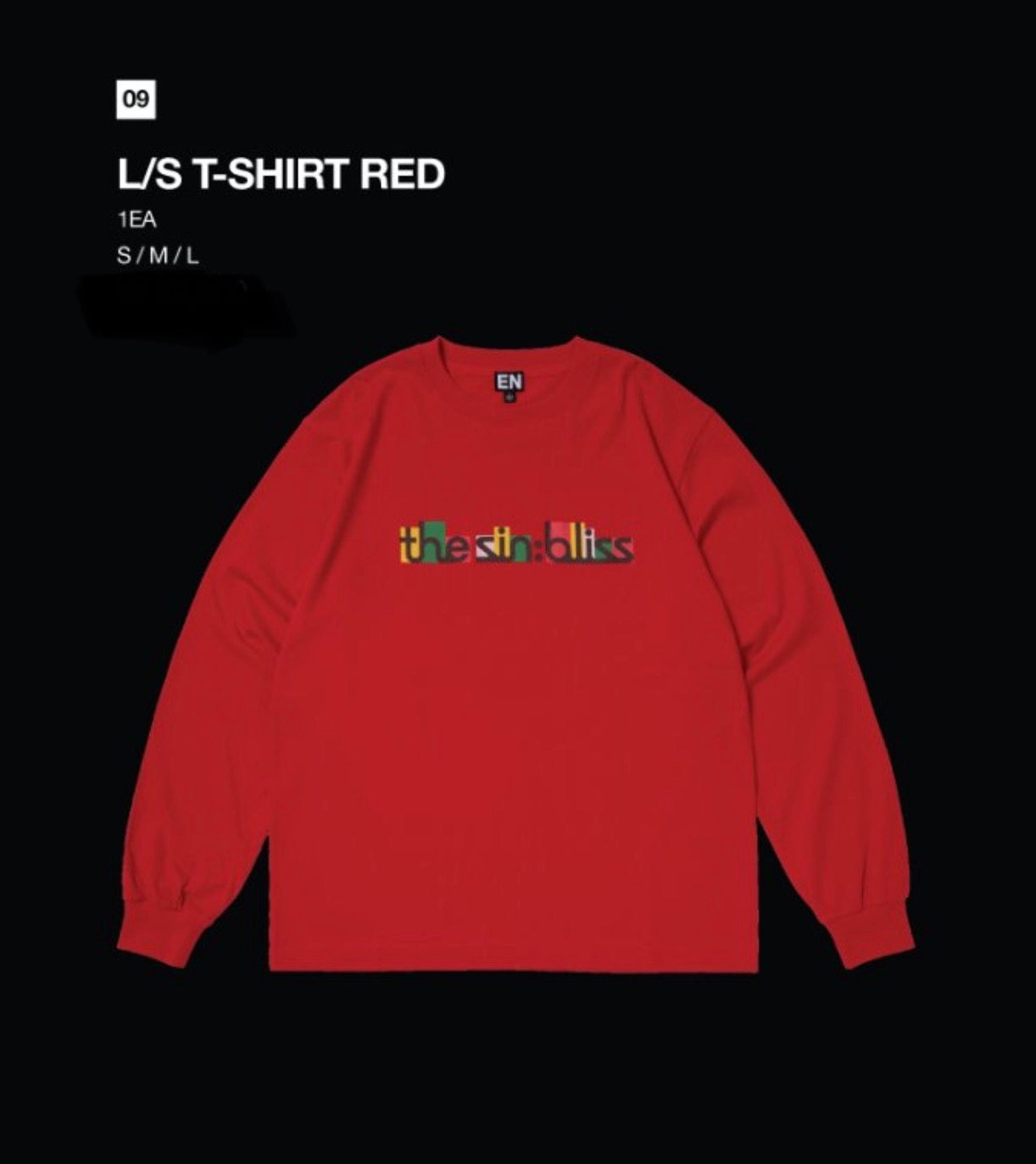 ENHYPEN THE SIN : BLISS Pop Up Store OFFICIAL MD