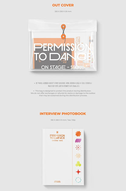 BTS - PERMISSION TO DANCE ON STAGE SEOUL Digital Code