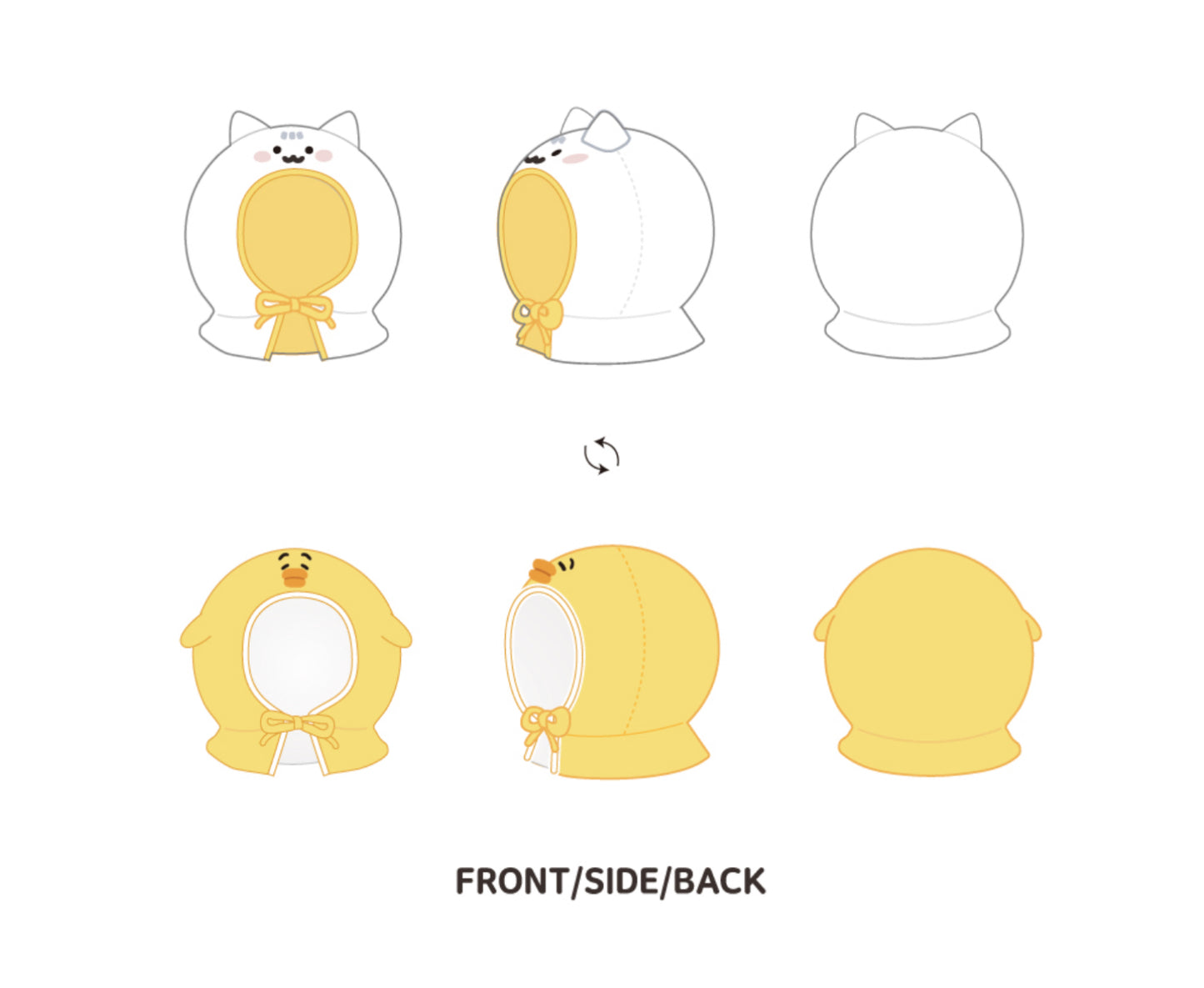SHINee TAEMIN GGUNG DAENG Reversible Light Stick Cape
