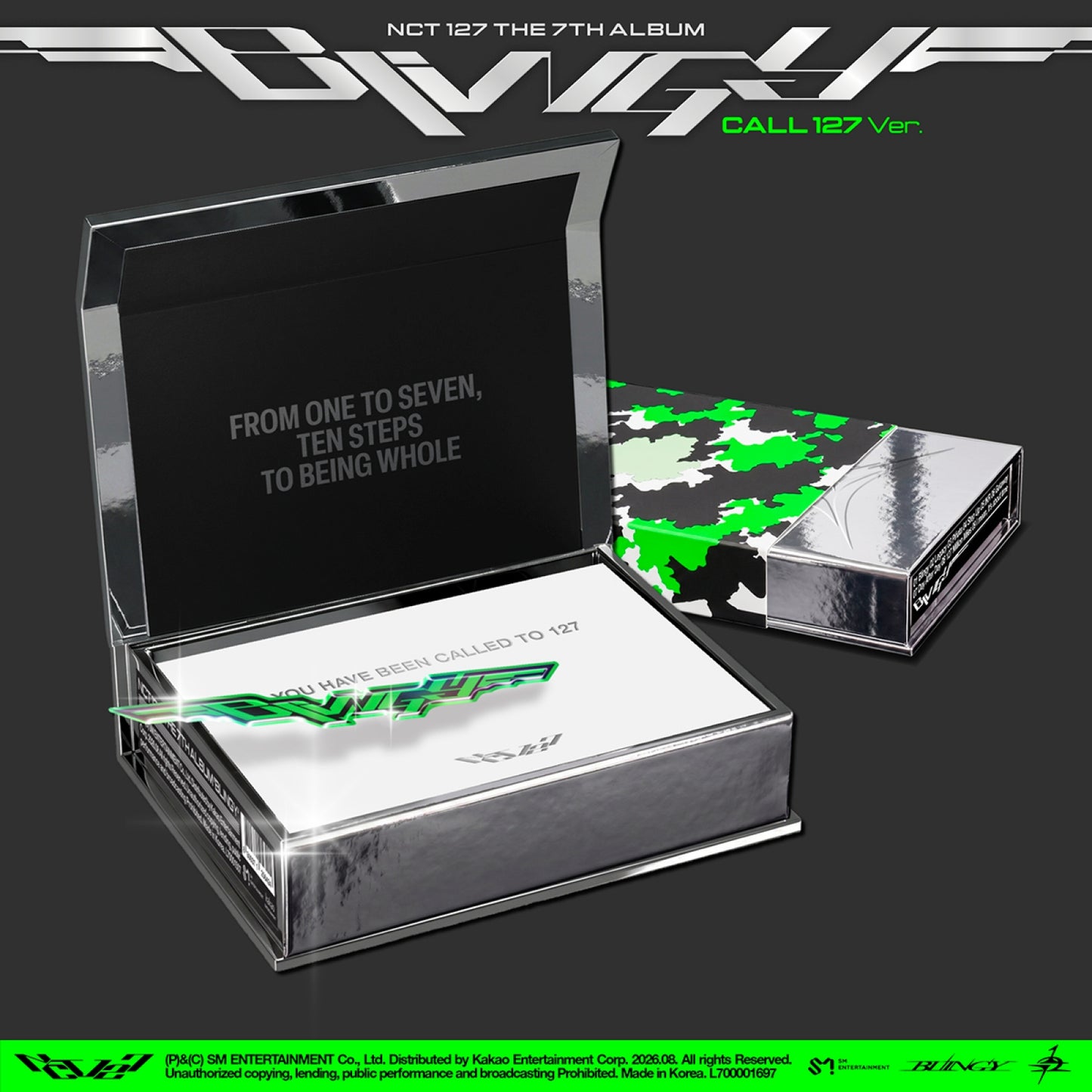 NCT 127 - BLINGY 7th Album CALL 127 Ver