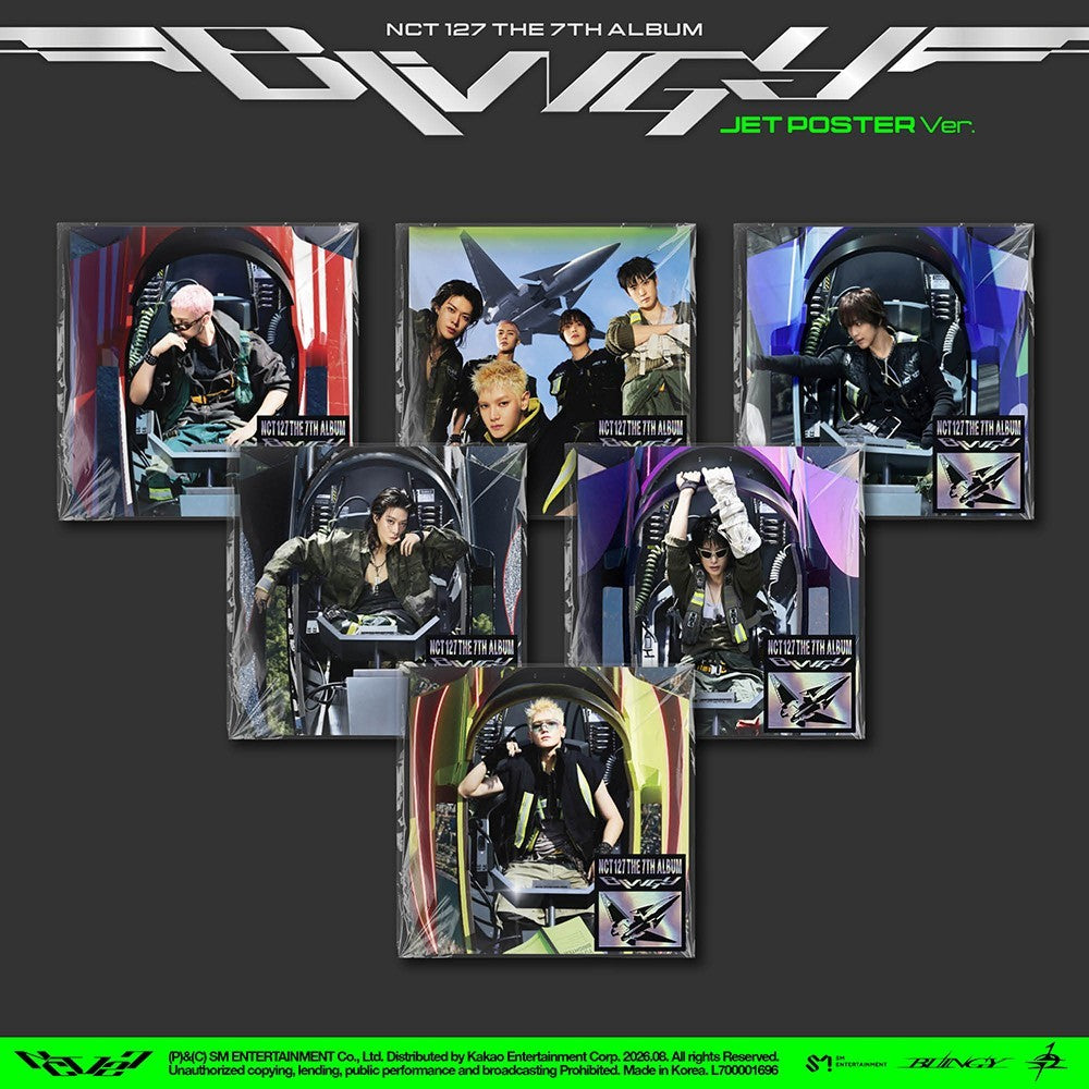 NCT 127 - BLINGY 7th Album JET POSTER Ver