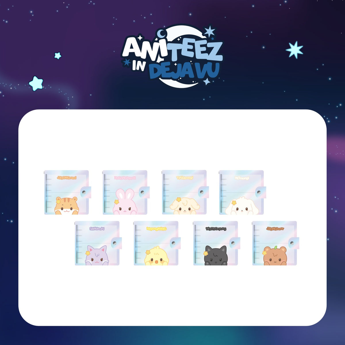 ATEEZ ANITEEZ IN DEJA VU Pop Up Official MD