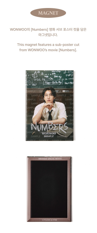 SEVENTEEN WONWOO - 2025 HAPPY WONWOO DAY Birthday Box Ver.4 Official MD