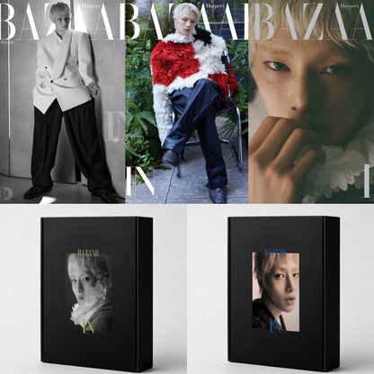 HARPER BAZAAR Korea Magazine STRAY KIDS I.N Cover September 2026