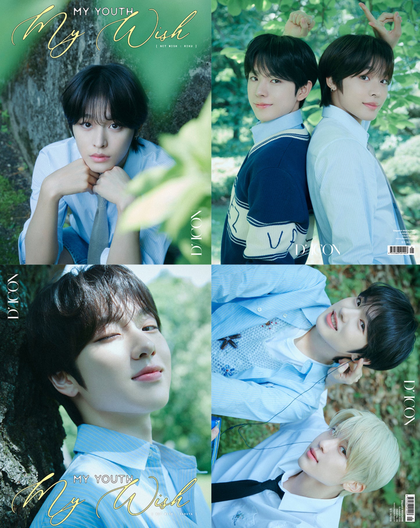 DICON VOLUME N°29 NCT WISH - My Youth My Wish A TYPE