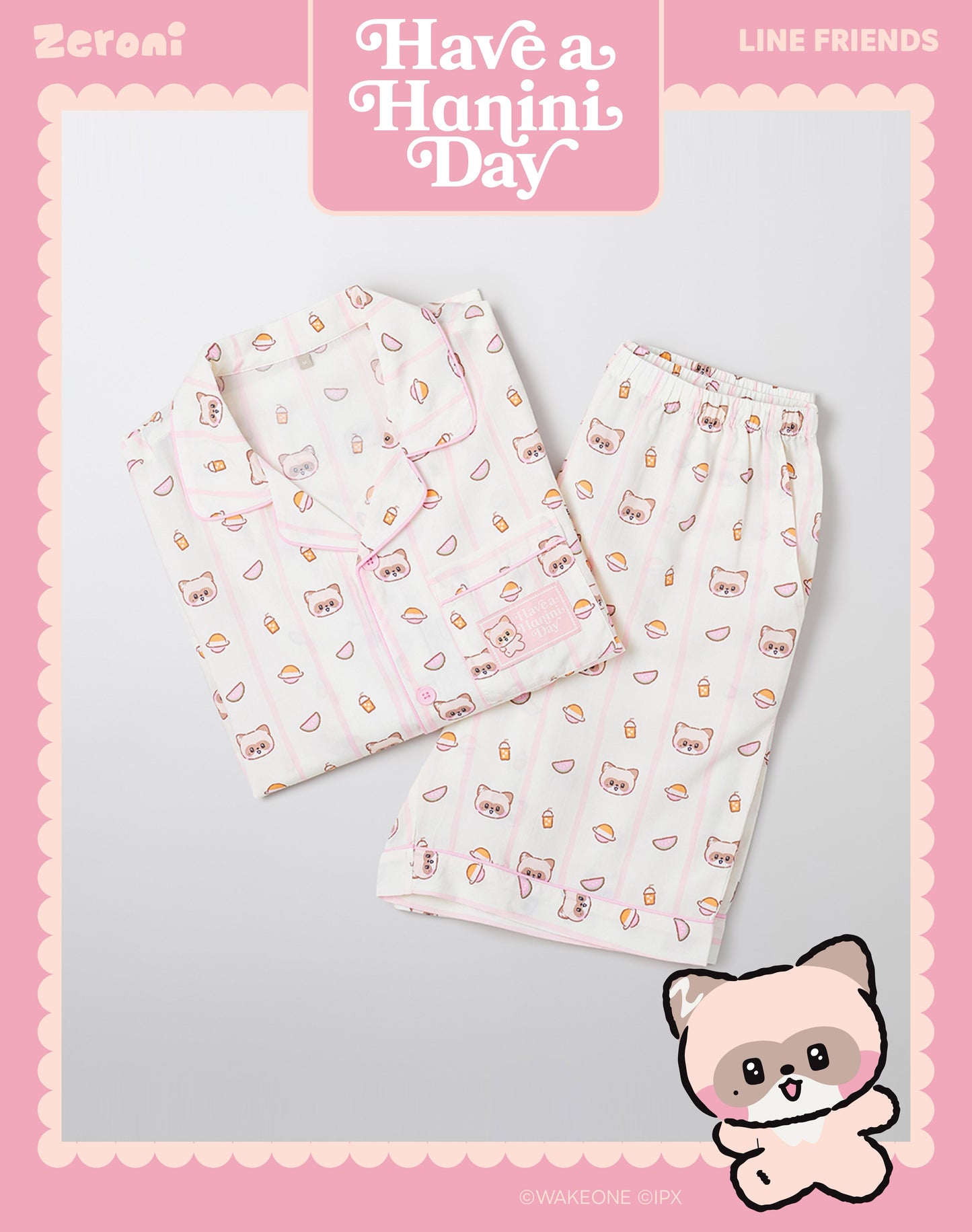 ZEROBASEONE ZB1 x SPAO Have Zeroni Day Official Pajama Set