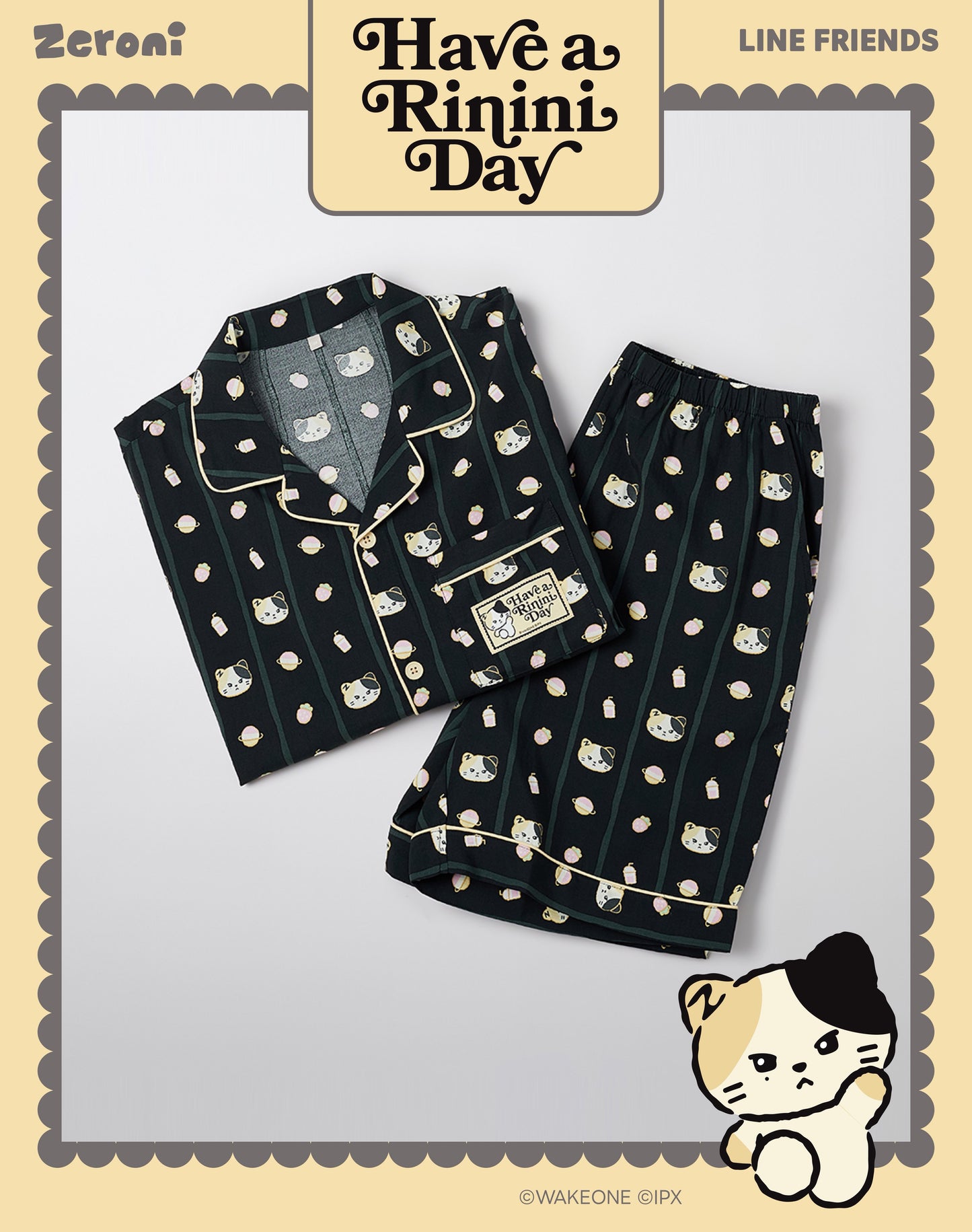 ZEROBASEONE ZB1 x SPAO Have Zeroni Day Official Pajama Set
