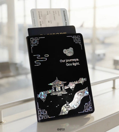BT21 Official Hologram Passport Case