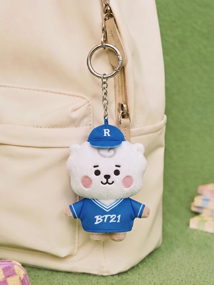 BT21 Official Baseball Finger Plush Keyring