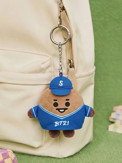 BT21 Official Baseball Finger Plush Keyring