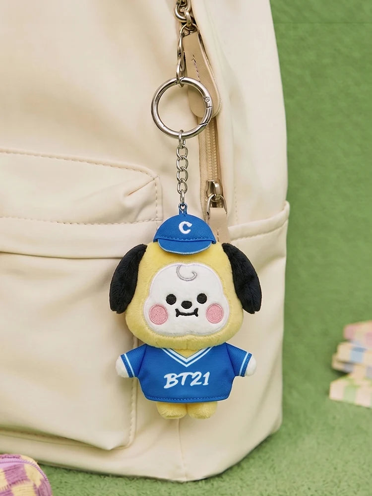 BT21 Official Baseball Finger Plush Keyring