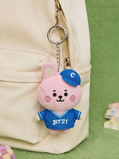BT21 Official Baseball Finger Plush Keyring