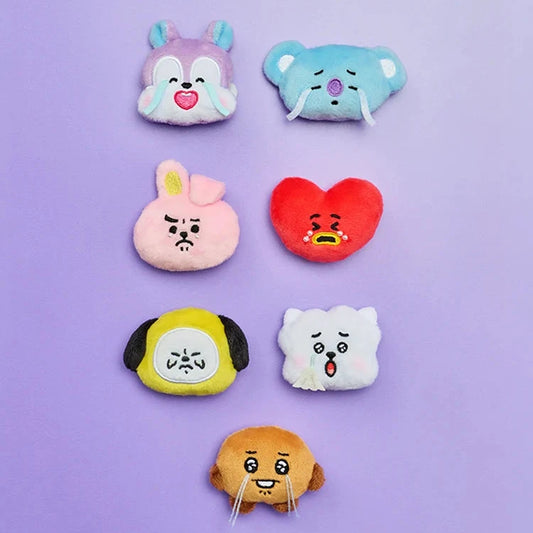 BT21 Official Today's Mood Doll Badge