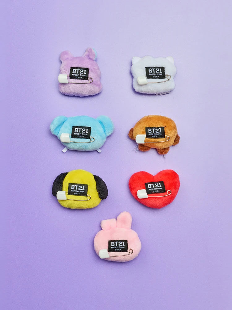BT21 Official Today's Mood Doll Badge